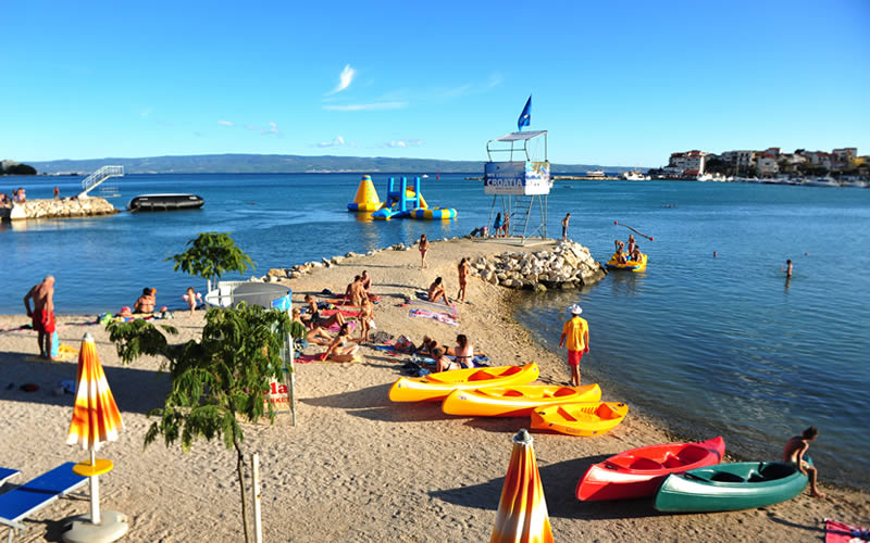 campingplads strande campingplads strande Camping Stobreč Split Dalmatien Kroatien