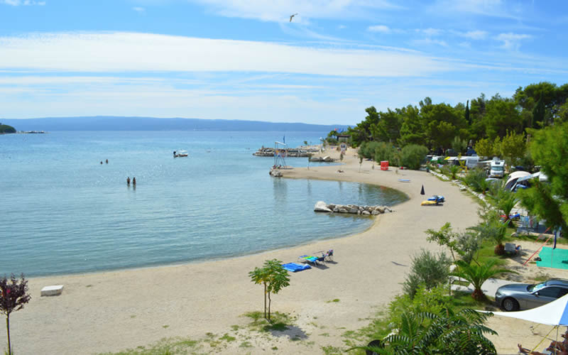 campingplads strande campingplads strande Camping Stobreč Split Dalmatien Kroatien