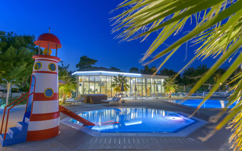 Camping Stobreč Split Pool area