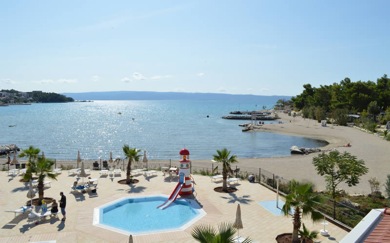 Camping Stobreč Split Pool area